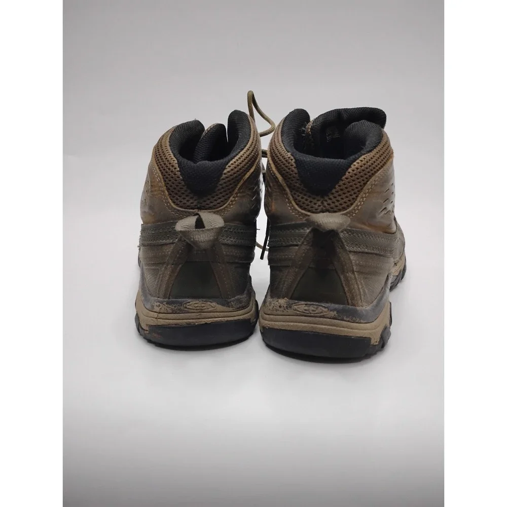 Keen Boots Targhee Vent Mid Brown Hiking High Top Mens Size 11